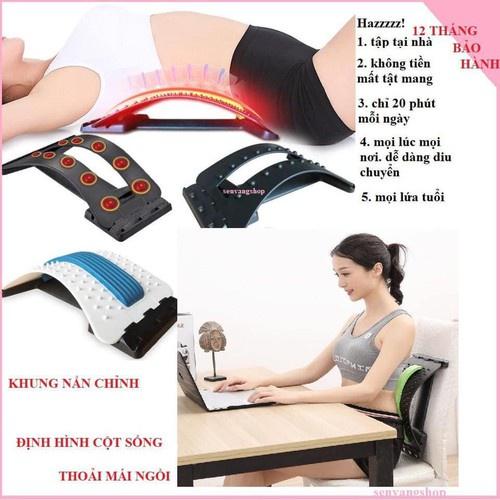 Khung nắn chỉnh cột sống, điều trị thoát vị đĩa đệm, thoái hóa, đau lưng, vai gáy