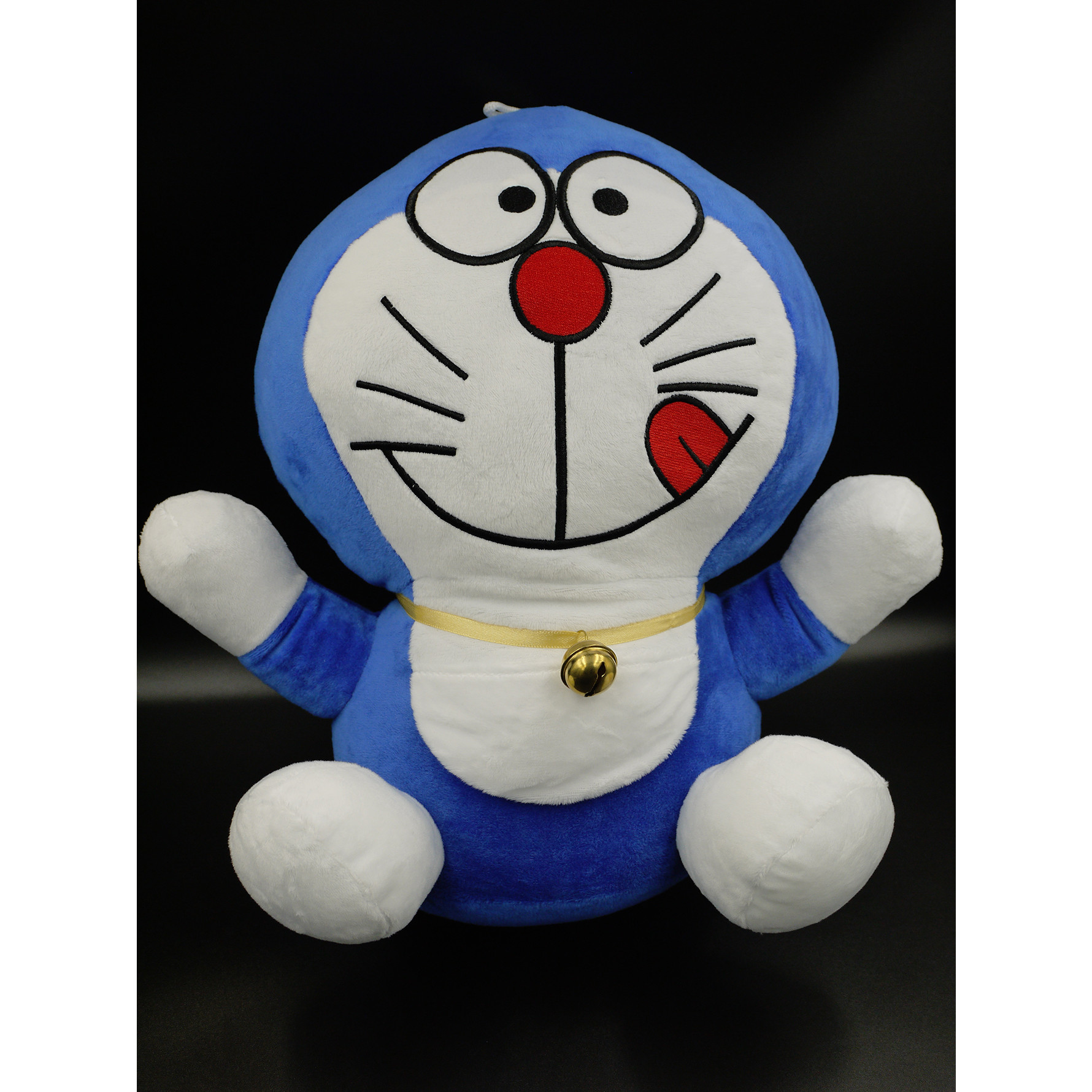 Gấu Bông/ Thú Nhồi Bông Doraemon 35 Cm (Tặng kèm móc khóa da bò thật màu ngẫu nhiên) BA00151