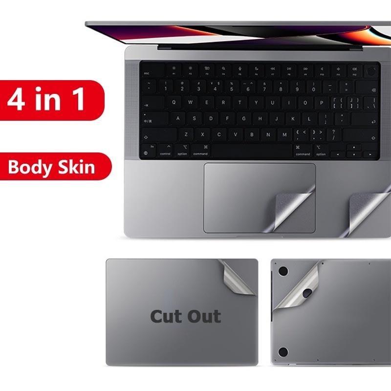 Miếng Dán 4 Trong 1 A C D Cho Macbook Air M2 A2681 Pro 14 13 16 inch 2021 M1 Pro Air 2020 A2337 A2338 A2442 A2485 Retina