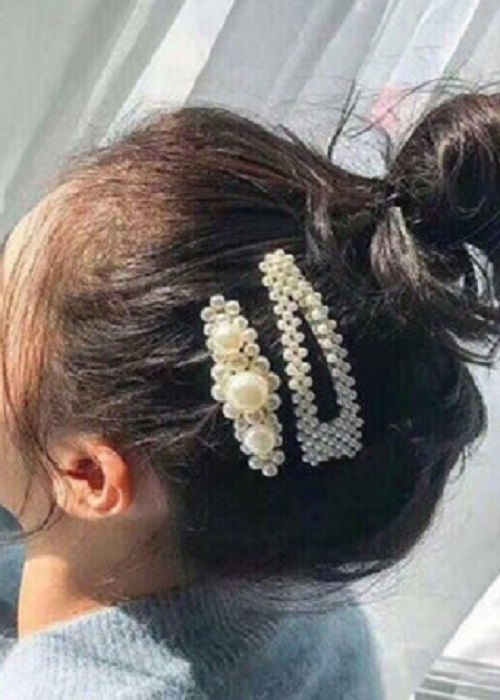 4 Kẹp Tóc Kiểu Hàn Dễ Thương
