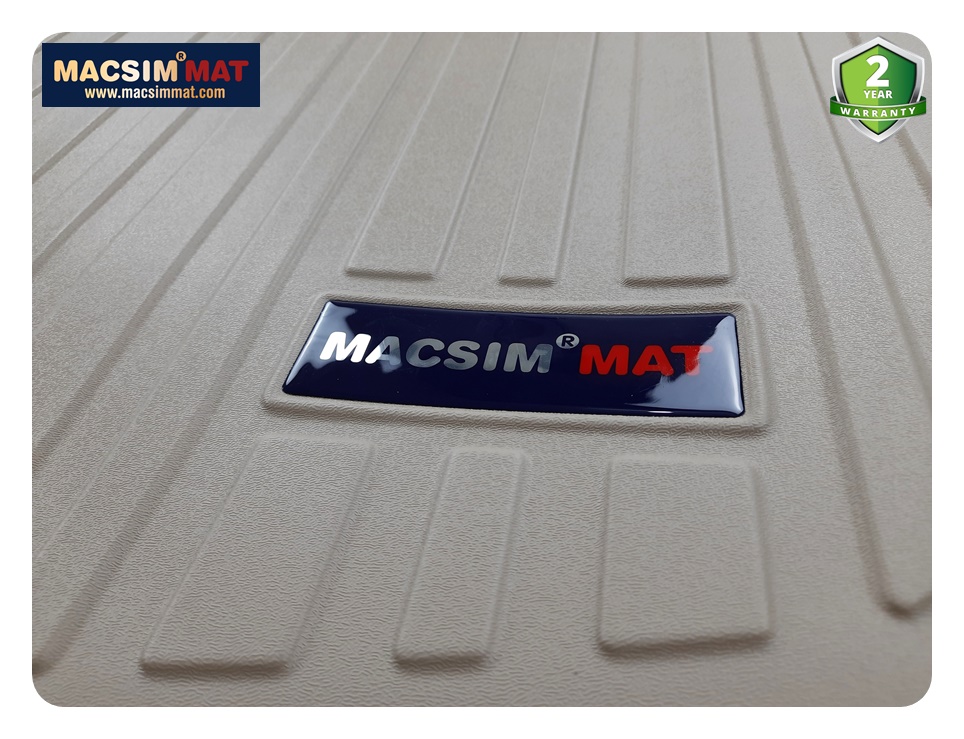 Thảm lót cốp xe ô tô Mercedes W213 2015-nay** nhãn hiệu Macsim chất liệu TPV cao cấp màu đen, màu be