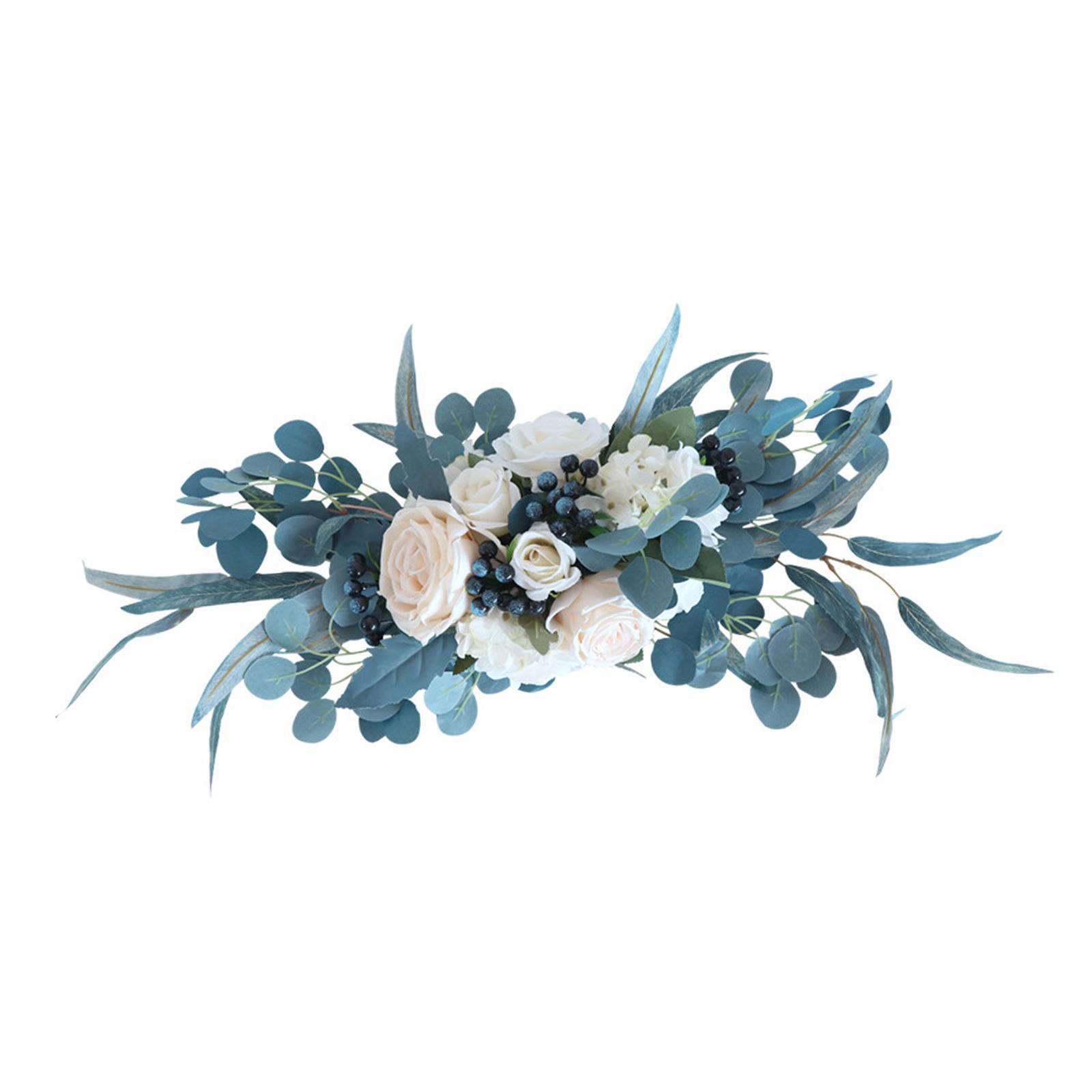 Artificial Wedding Arch Flowers ,Flower Arrangement Floral Swags for DIY Wedding Backdrop