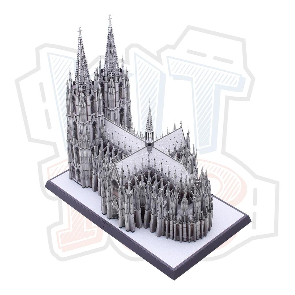 Mô hình giấy Kiến trúc Nhà thờ chính tòa Köln Germany Cologne Cathedral