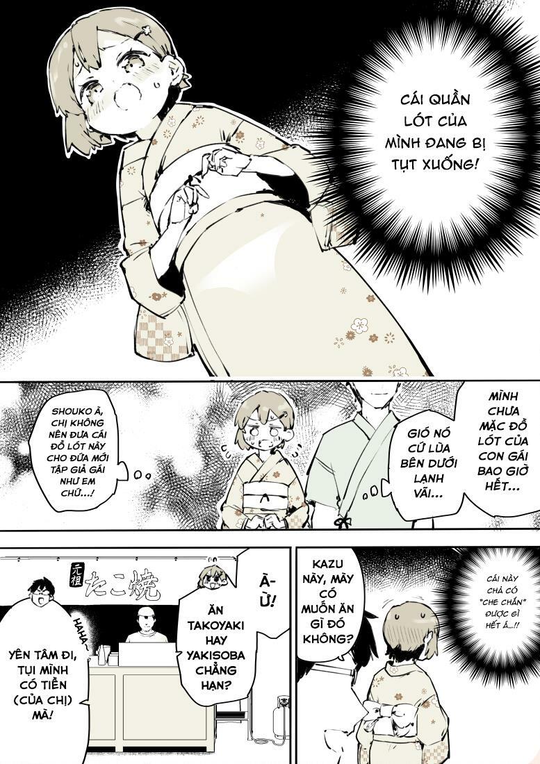 mình không thể ngừng crossdress được... chapter 14 4