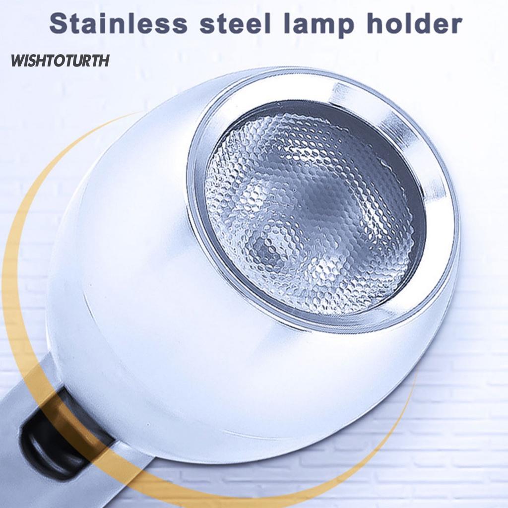 ☼1 Bộ Đèn LED Bằng Thép Không Gỉ 13 Màu Có Thể Điều Chỉnh Dùng Trong Tủ Quần Áo