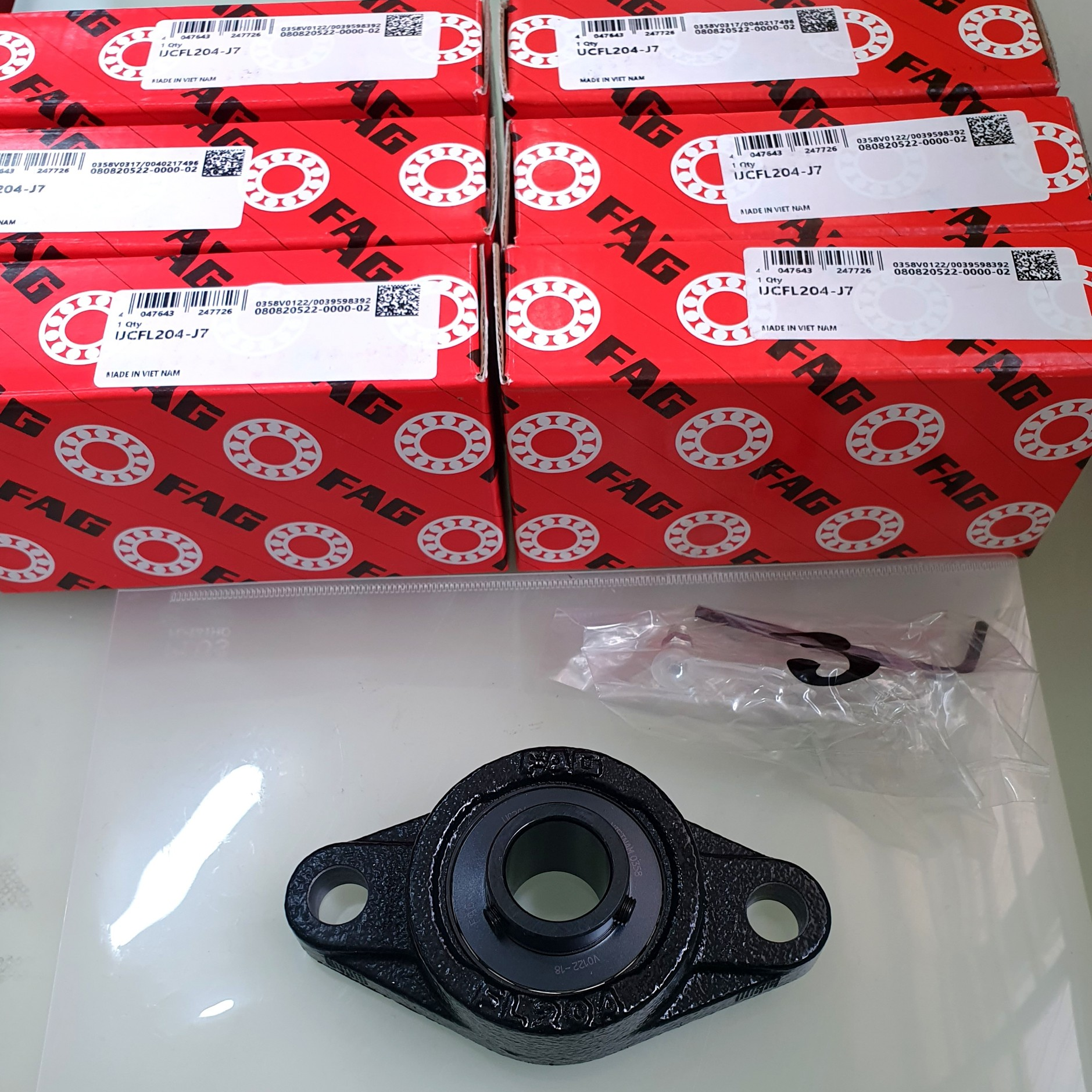 Gối đỡ UCFL204-J7