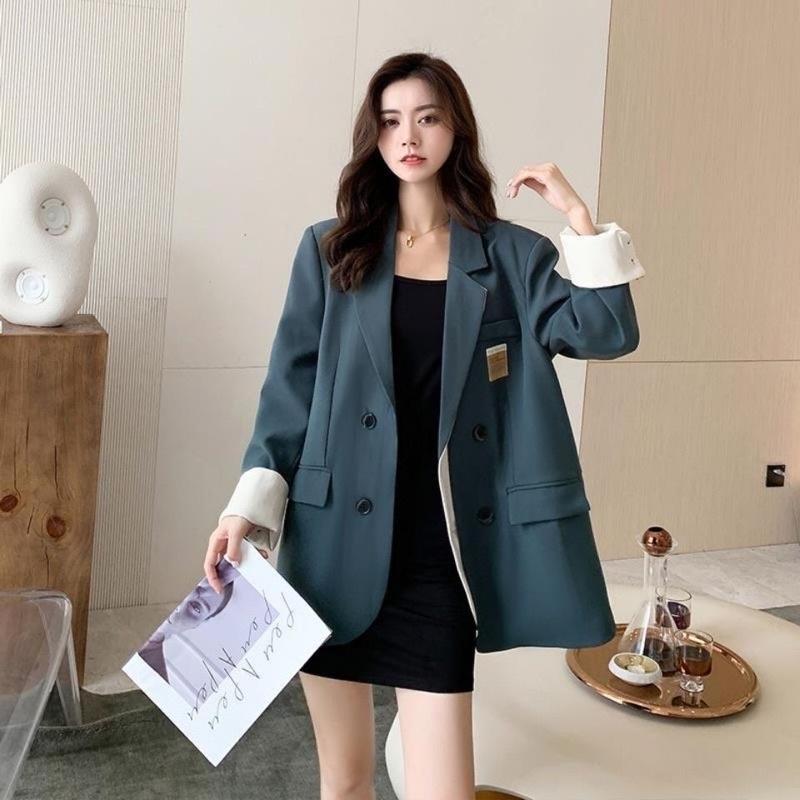 Áo Khoác Blazer nữ Form Suông phong cách hàn quốc mẫu mới đẹp mã RB03