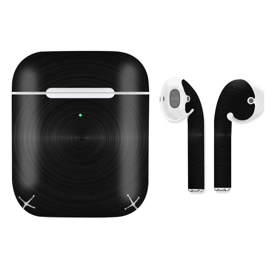 Miếng dán skin chống bẩn cho tai nghe AirPods in hình thiết kế - atk018 (bản không dây 1 và 2)