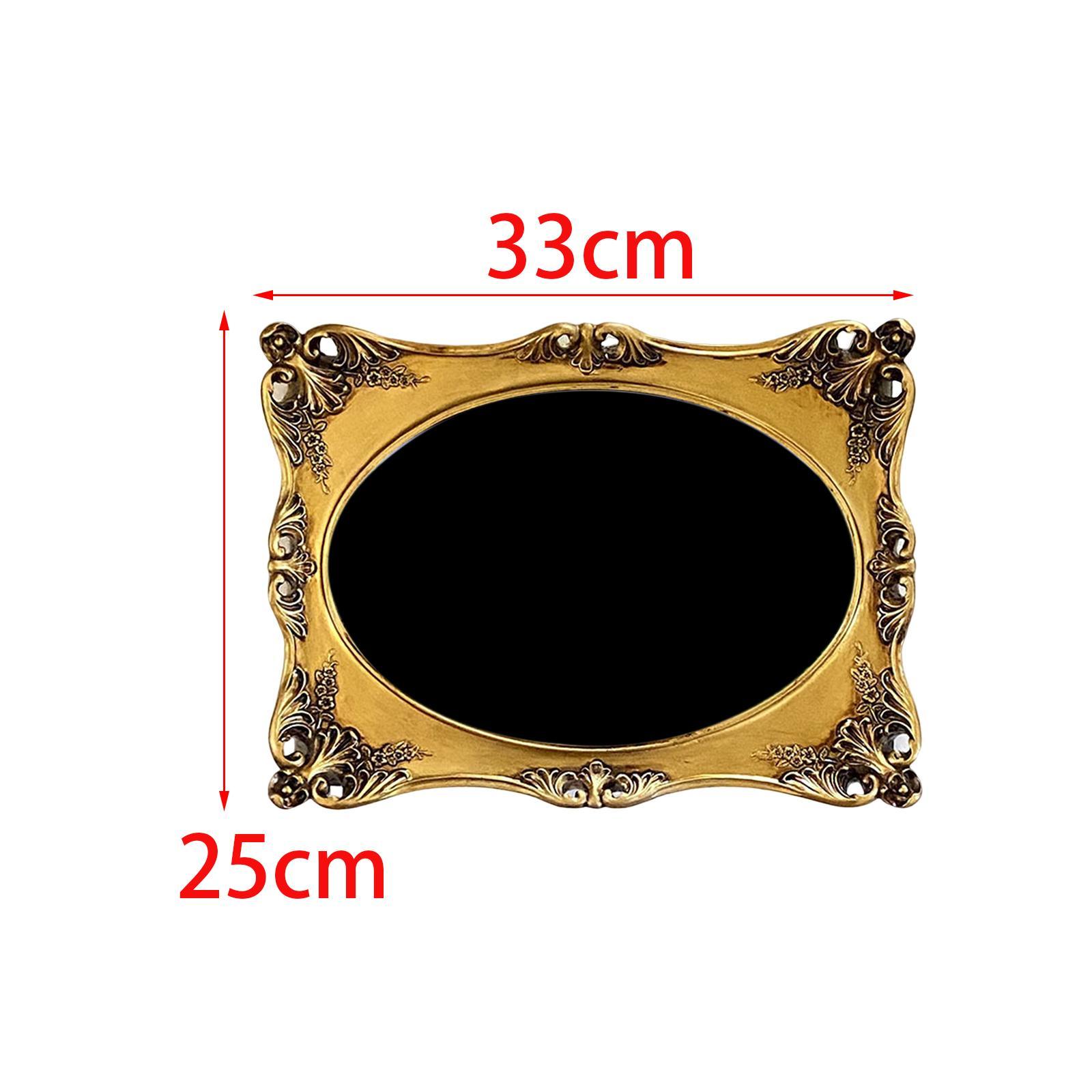 Hand Carved Floral Resin Photo Frame Office European Style Picture Frame