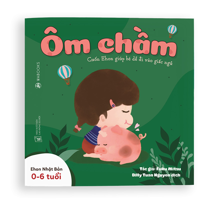 Sách Ehon - Ôm chầm - Dành cho trẻ từ 0 - 6 tuổi