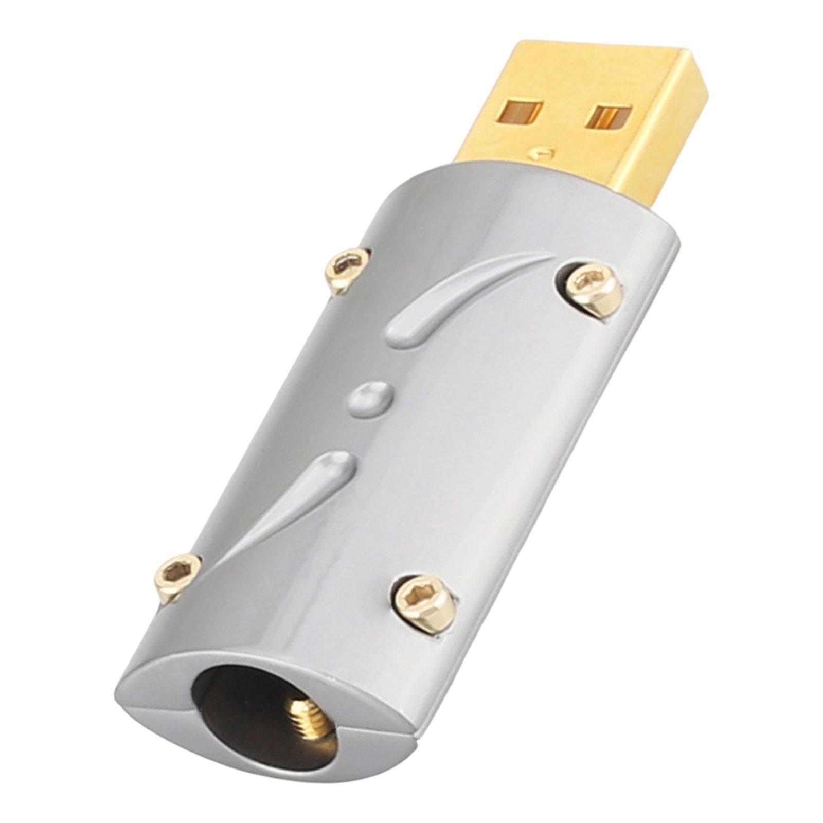 Male Plug Connector USB2.0 Male Connector Rewireable for DIY Data Cable