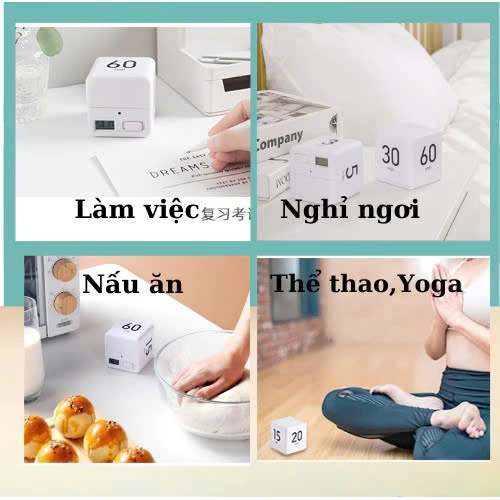 Đồng Hồ Bấm Giờ Đếm Ngược Pomodoro 5-15-25-45 Phút Hẹn Giờ Nấu Ăn Học Tập Tập Thể Dục Quản Lý Thời Gian Hiệu Quả MÀU XANH DA TRỜI