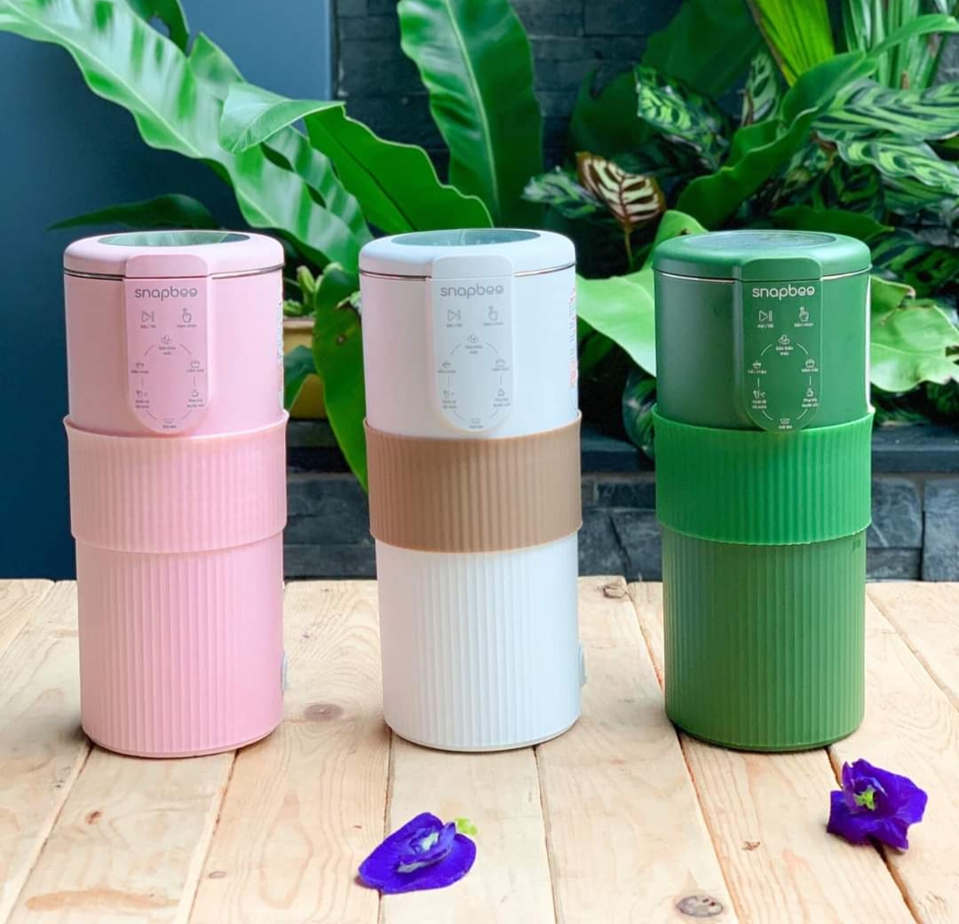 Máy Làm Sữa Hạt Mini Snapbee - Làm Sinh Tố, Nấu Cháo, Soup - Nhanh, Dễ Vệ Sinh