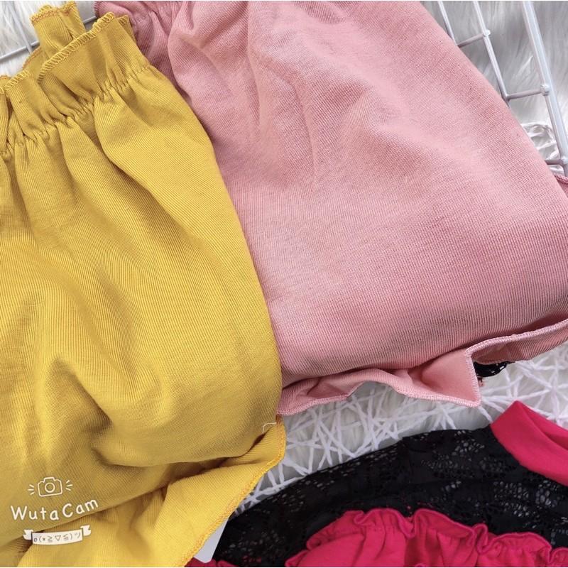 ÁO KIỂU CHẤT COTTON LEN CHO BÉ GÁI