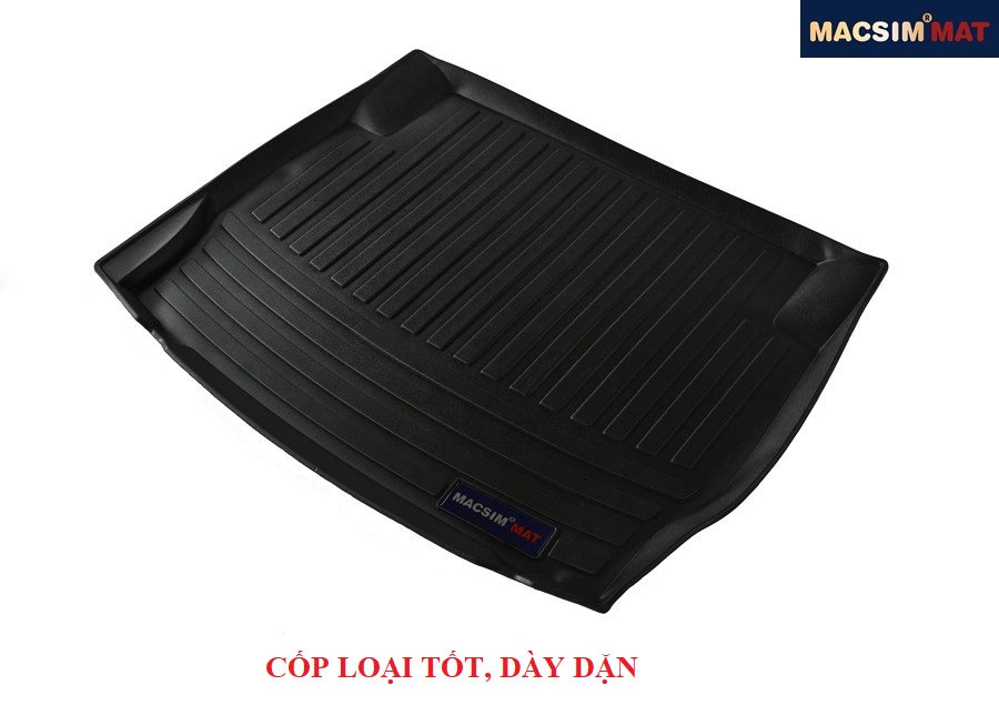 Thảm lót cốp xe ô tô BMW 1 Series (F20) (Hatchback) 2012-2016 nhãn hiệu Macsim chất liệu TPV cao cấp màu đen (H173 / D0173)