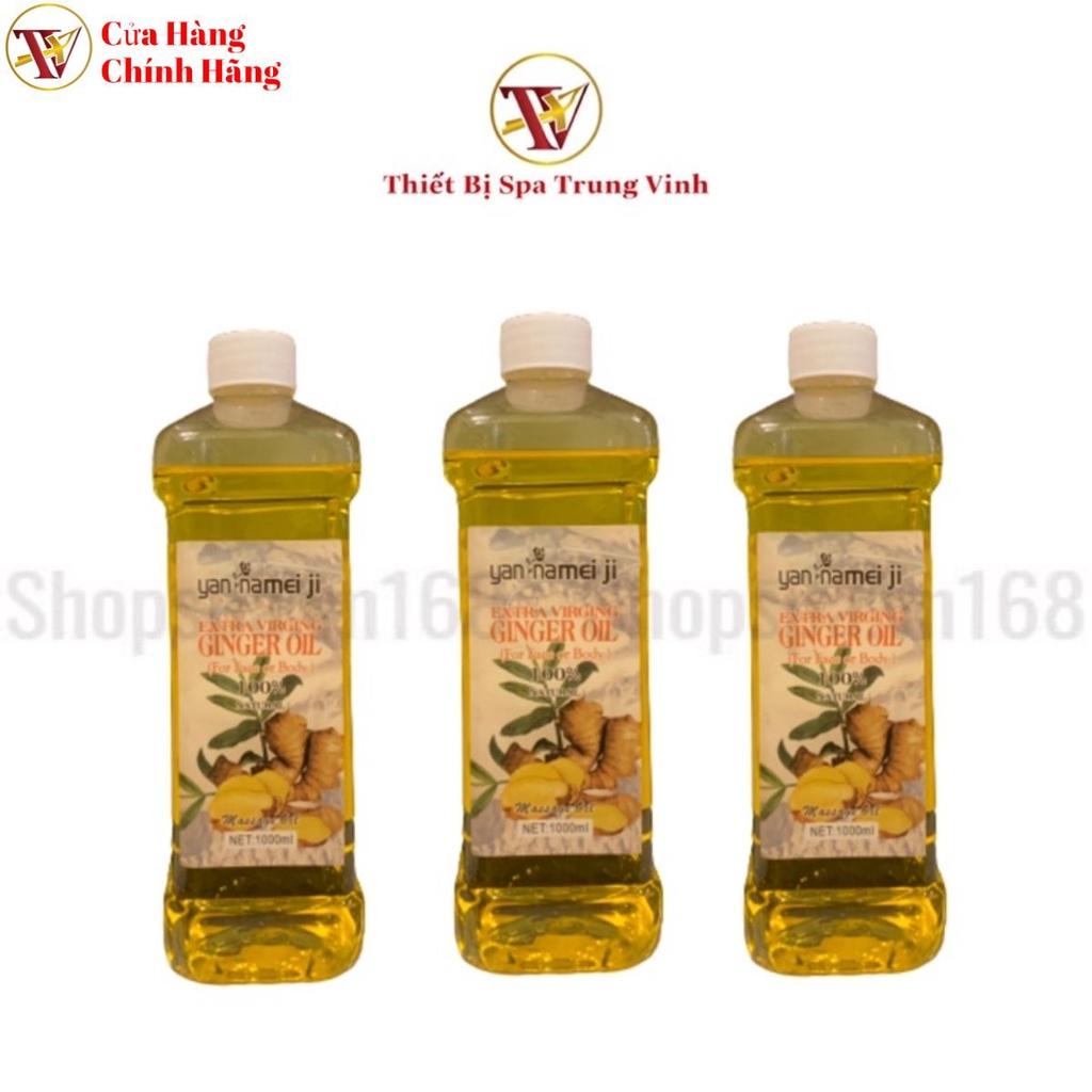 Tinh Dầu Massage Body Thảo Dược Gừng 500ml