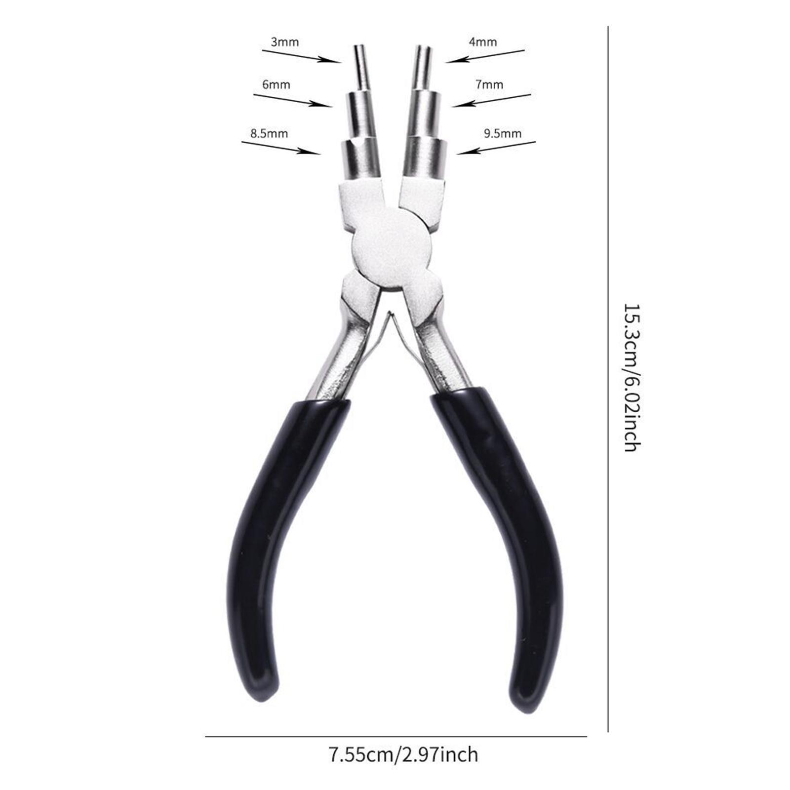 2 Pieces Heavy Duty Bail-Making Pliers for Bailing Jewelry Making Crafting