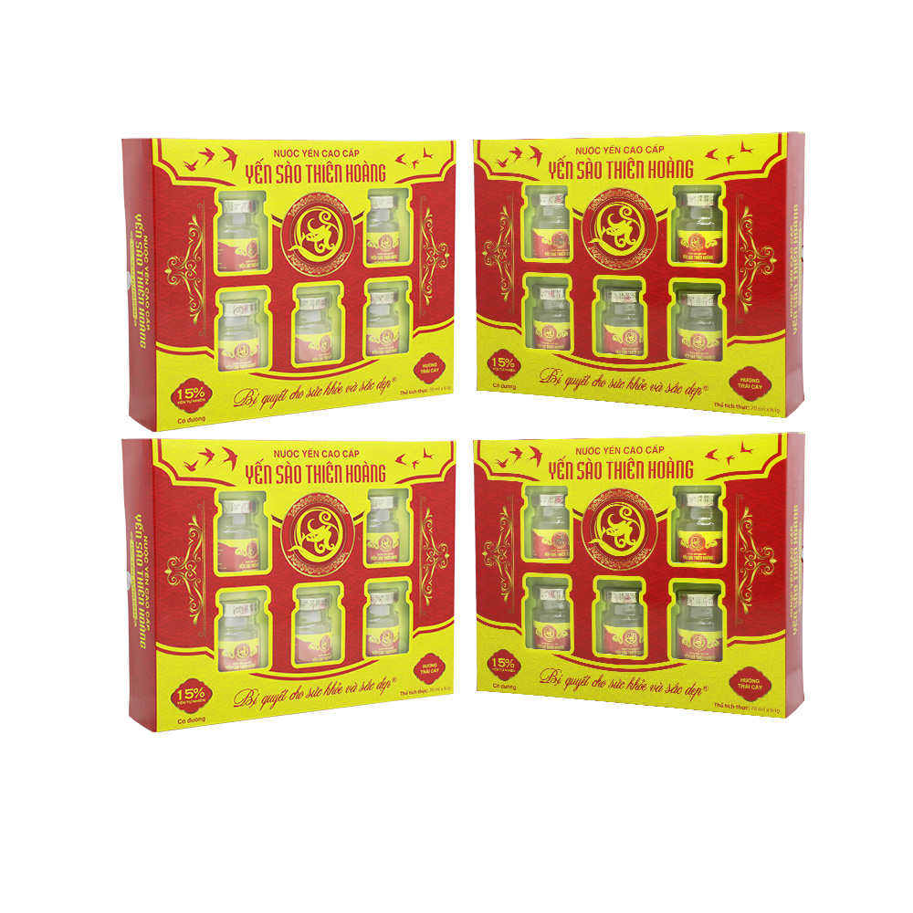 Yến Thiên Hoàng 15% Hương Trái Cây + Tặng kèm 1 Đôi Dép