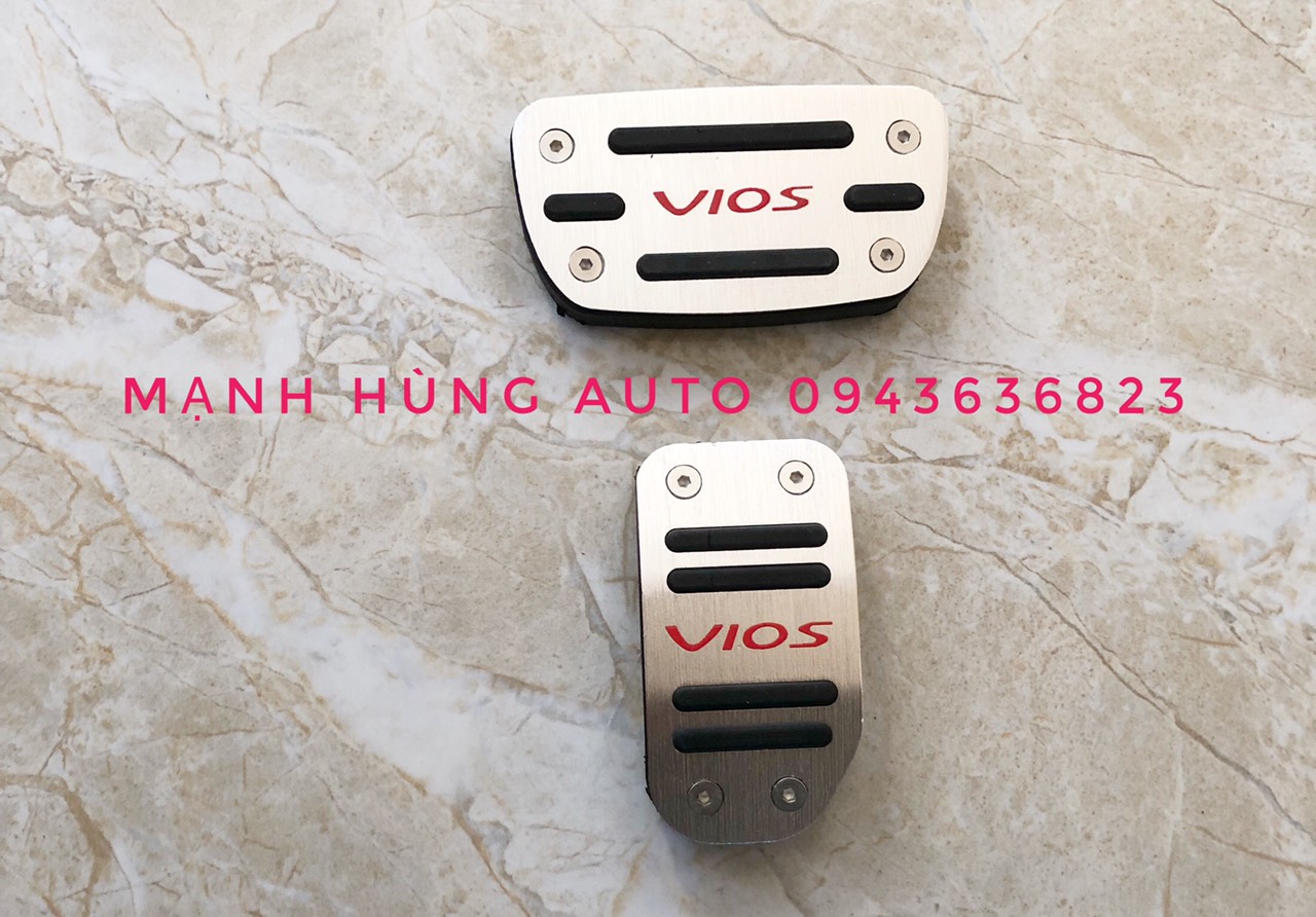 Bộ Ốp Chân Phanh - Chân Ga Dành Cho Xe TOYOTA VIOS