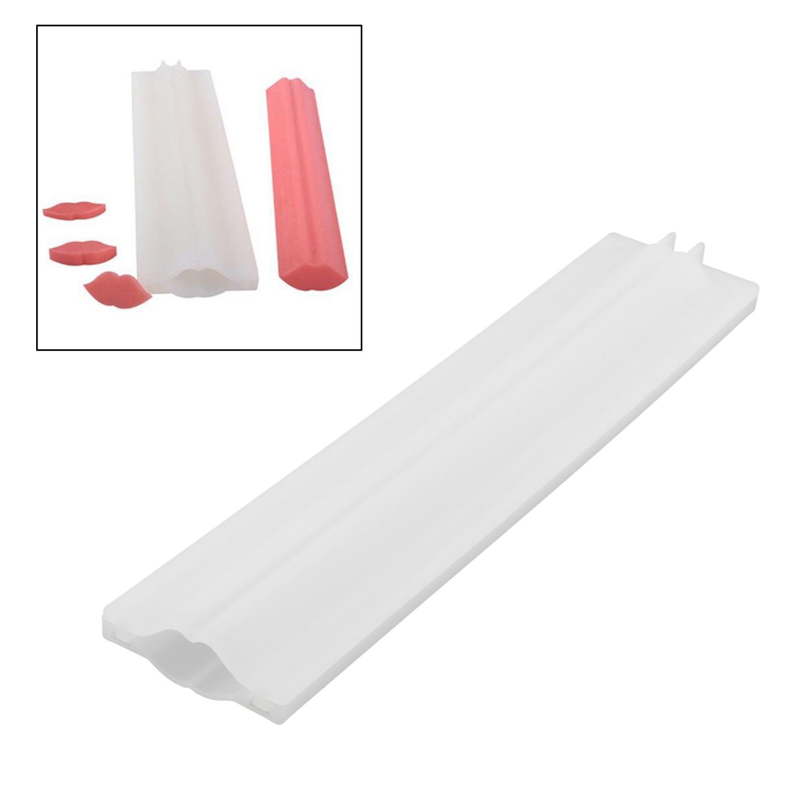 Silicone Tube Column  Embed  Mould 32x6.8x2.55cm Lip