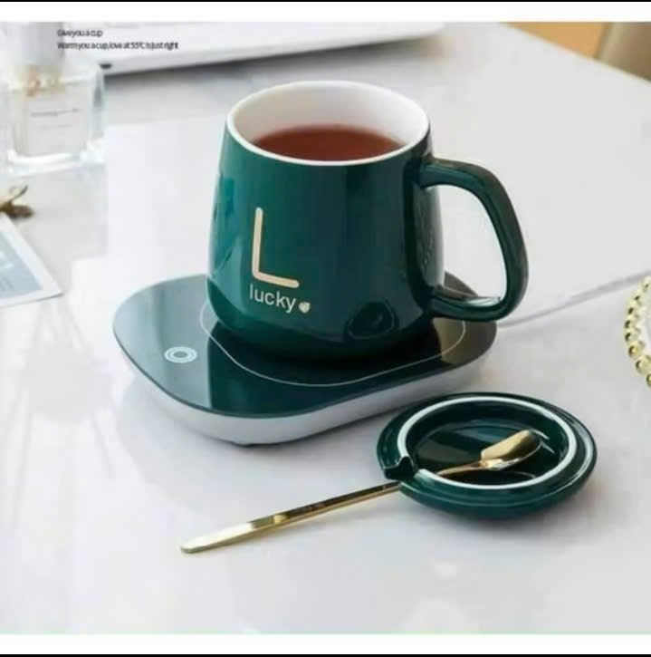 Đế làm nóng đồ uống pha cafe nhỏ gọn mẫu mã đẹp có thể làm quà tặng