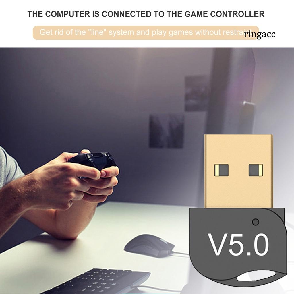 Usb Truyền Tín Hiệu Bluetooth 5.0 Không Dây Ổn Định Chống Nhiễu Kép Cho Máy Tính