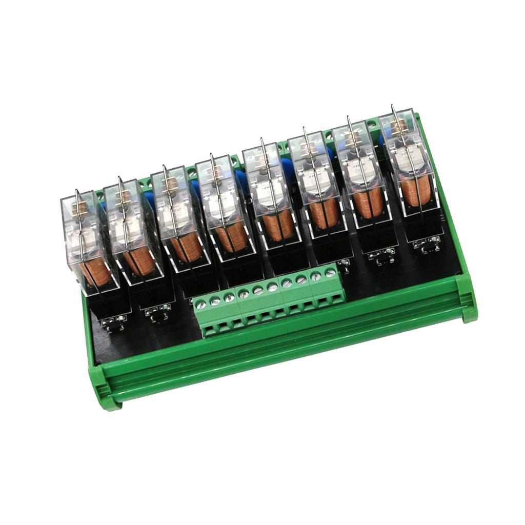 Mô-đun Tiếp Sức Omron 8 Kênh Tám Bảng điều Khiển Bảng điều Khiển DC 24V 10A