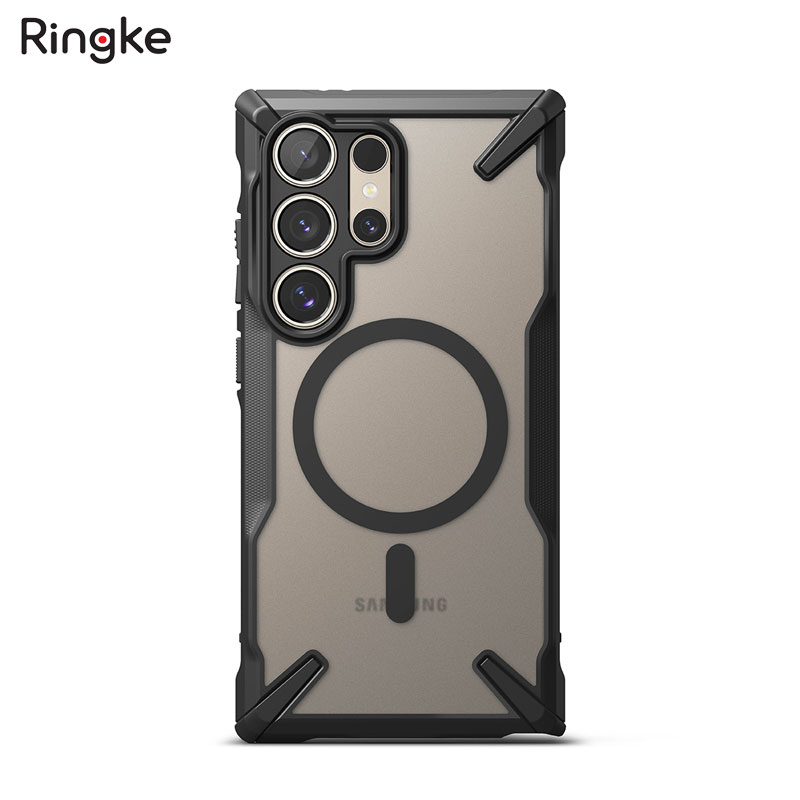Ốp lưng dành cho Samsung Galaxy S24 Ultra RINGKE Fusion X Magnetic - Hàng Chính Hãng