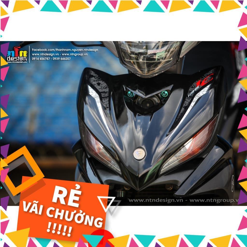 Tem Rời Exciter 135 2011 Mẫu LC Xám Đen Đỏ