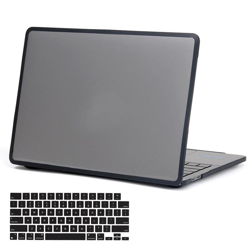 Ốp Bảo Vệ Bàn Phím Máy Tính macbook pro M1 air 13 inch A2337 A2338 Trong Suốt Viền Mềm Chất Lượng Cao 2020