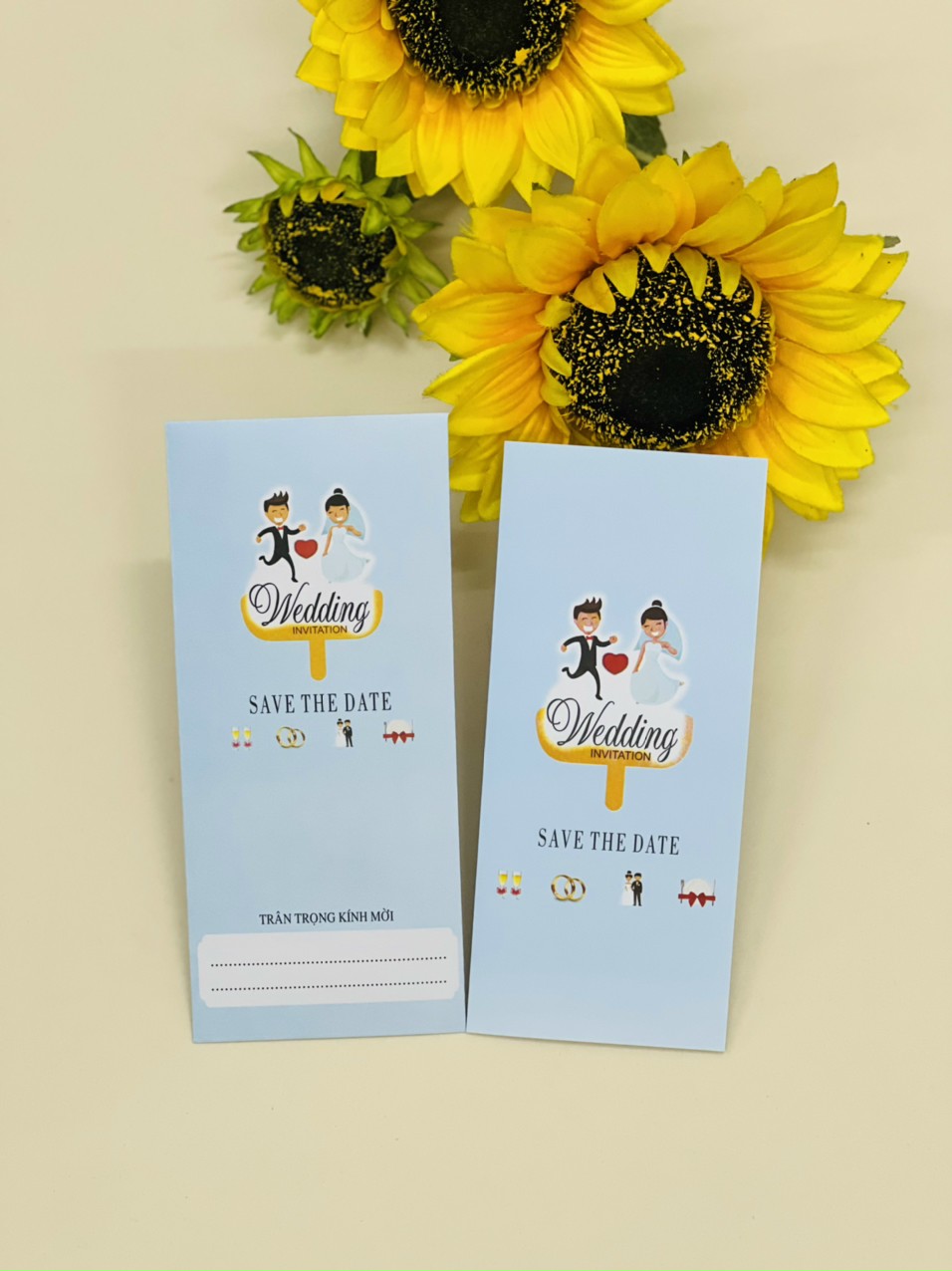 Thiệp cưới viết tay. Combo 30 bộ. Giao mẫu ngẫu nhiên