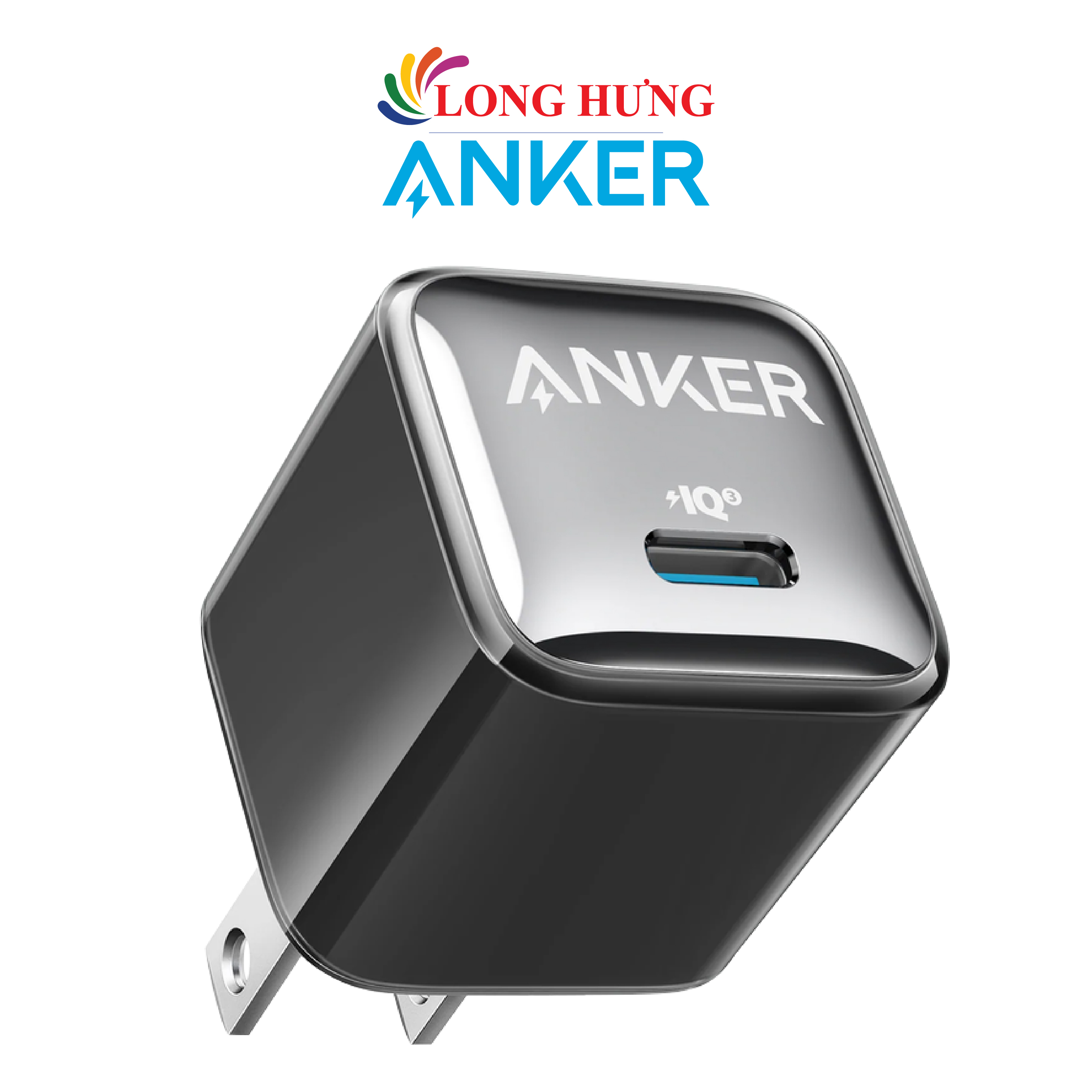 Cốc sạc Anker 511 Nano Pro 1Type-C 20W PIQ 3.0 A2637 - Hàng chính hãng