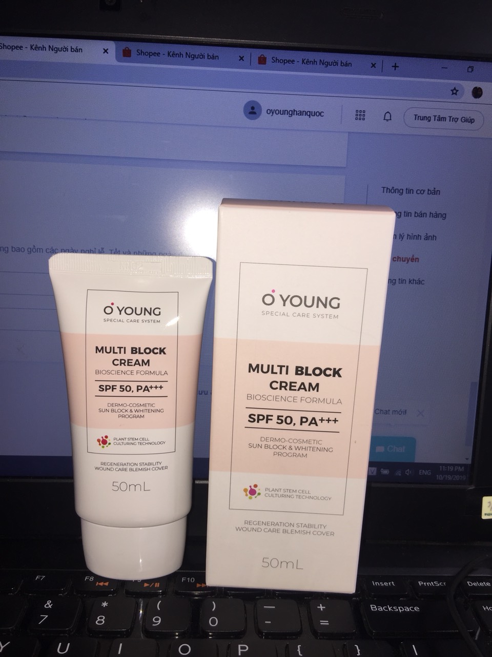 KEM CHỐNG NẮNG OYOUNG MULTIBOCK CREAM