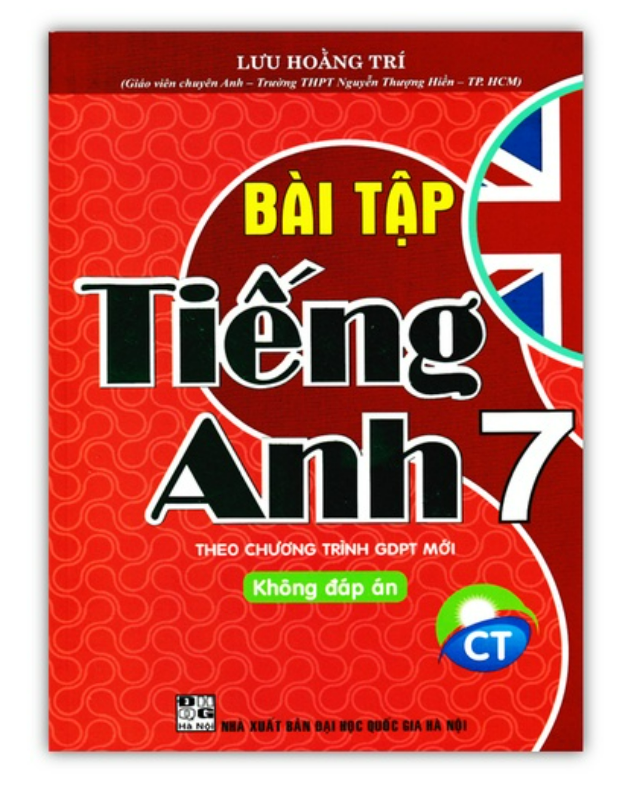 Sách - Bài Tập Tiếng Anh 7 - Không Đáp Án -