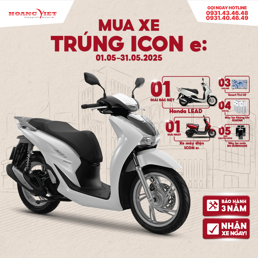 Xe Máy Honda SH 160i 2024 - Phiên Bản Cao Cấp