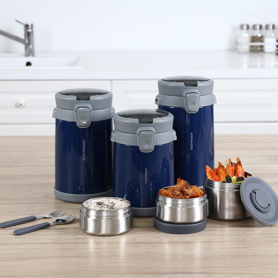 Bộ Hộp Cơm Giữ Nhiệt Lock&Lock Easy Carry 2L LHC8039 Có Túi