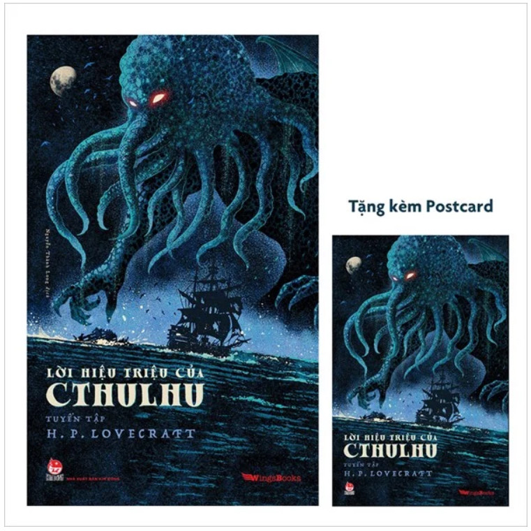 Lời Hiệu Triệu Của Cthulhu (Tuyển Tập H.P Lovecraft) - Truyện Kinh Dị -Tặng Kèm Postcard