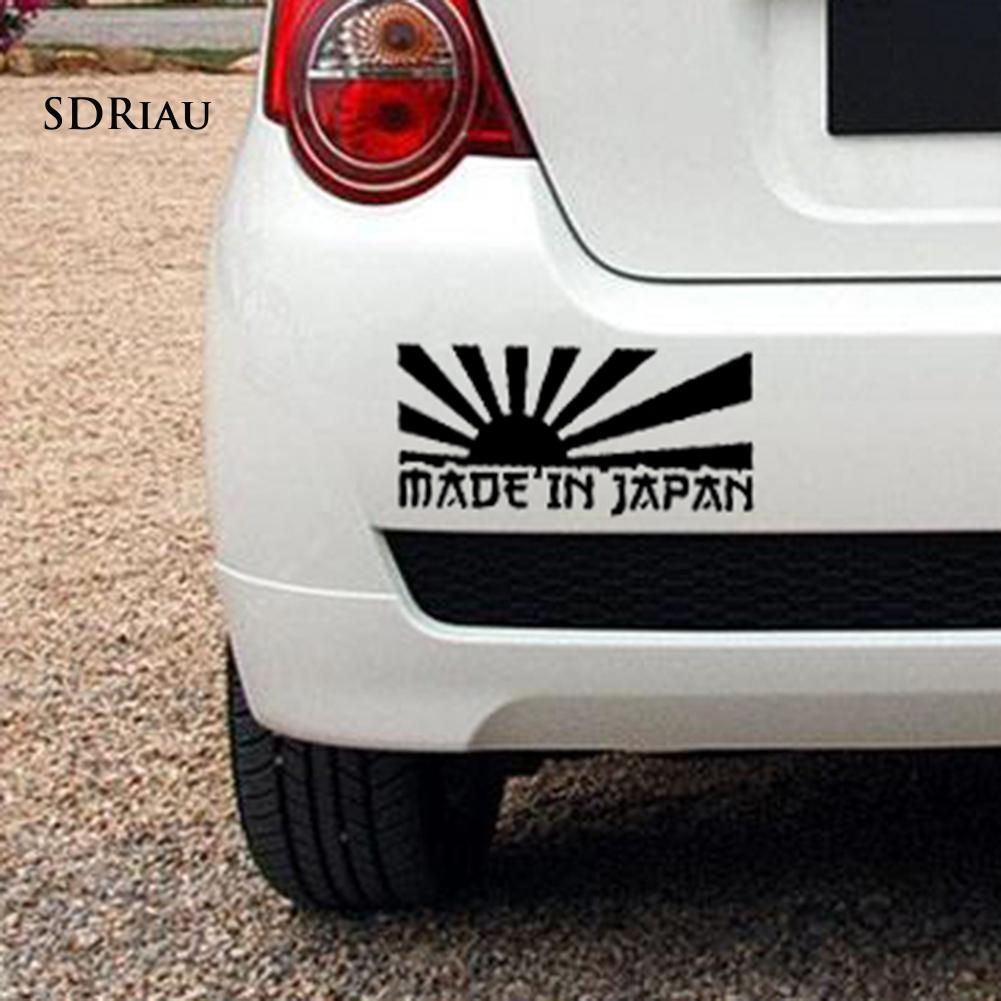 Sticker Chữ Made In Japan Dán Trang Trí Xe Hơi