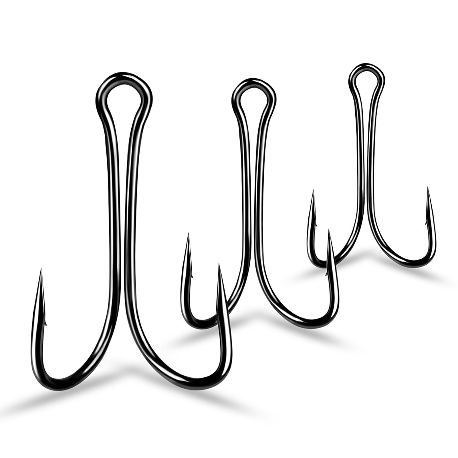 Set 50 Móc Câu Cá Dài Cho Câu Cá Nước Ngọt Nước Mặn