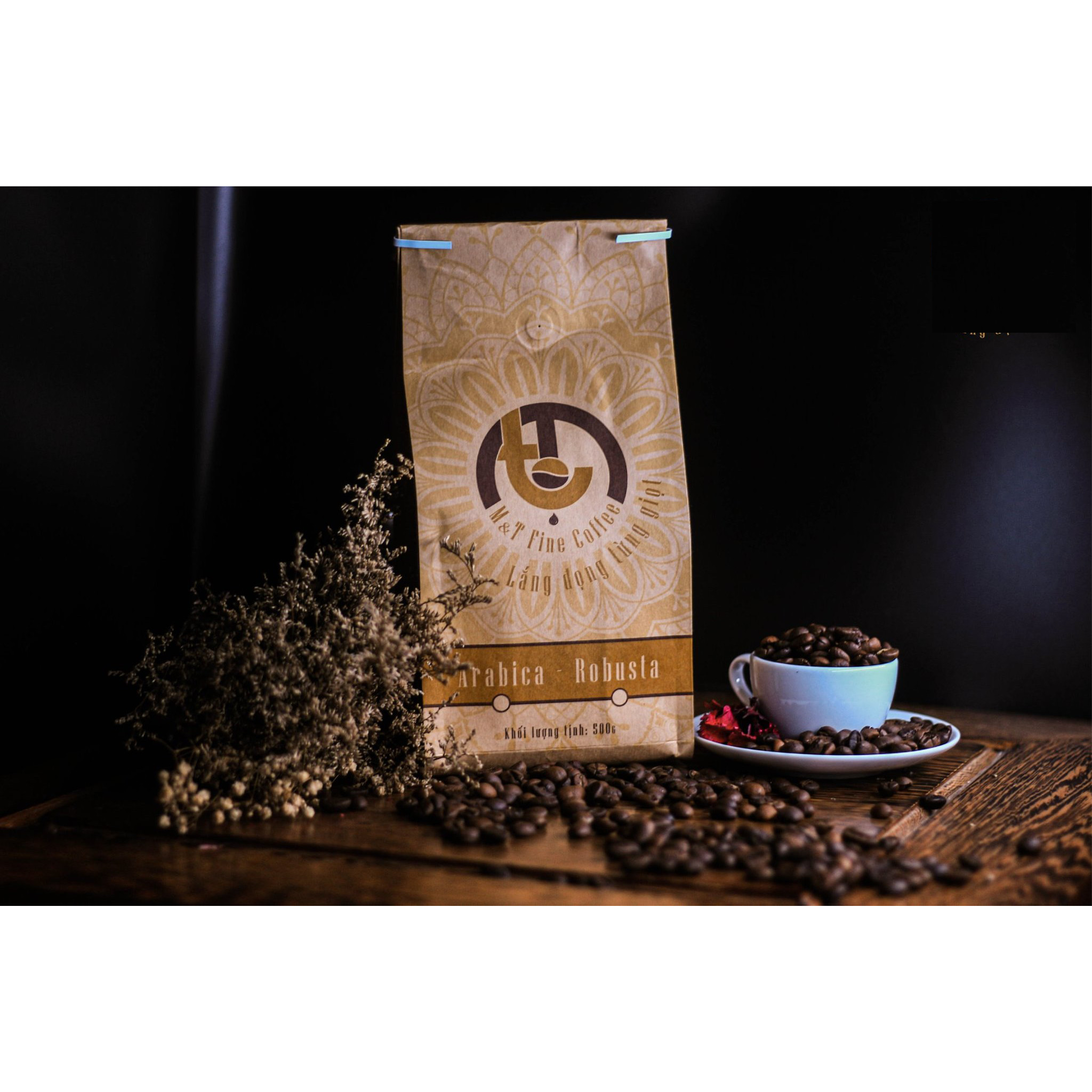 BỘT CÀ PHÊ RANG XAY NGUYÊN CHẤT - RANG MỘC ROBUSTA - M&amp;T FINE COFFEE