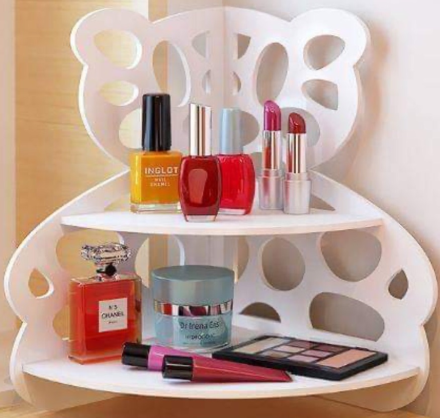 Kệ Phòng Ngủ Hình Con Gấu Kích Thước 28 x 26.5 x 19cm Chống Nước Chống Ẩm Mốc Mối Mọt Tuyệt Đối
