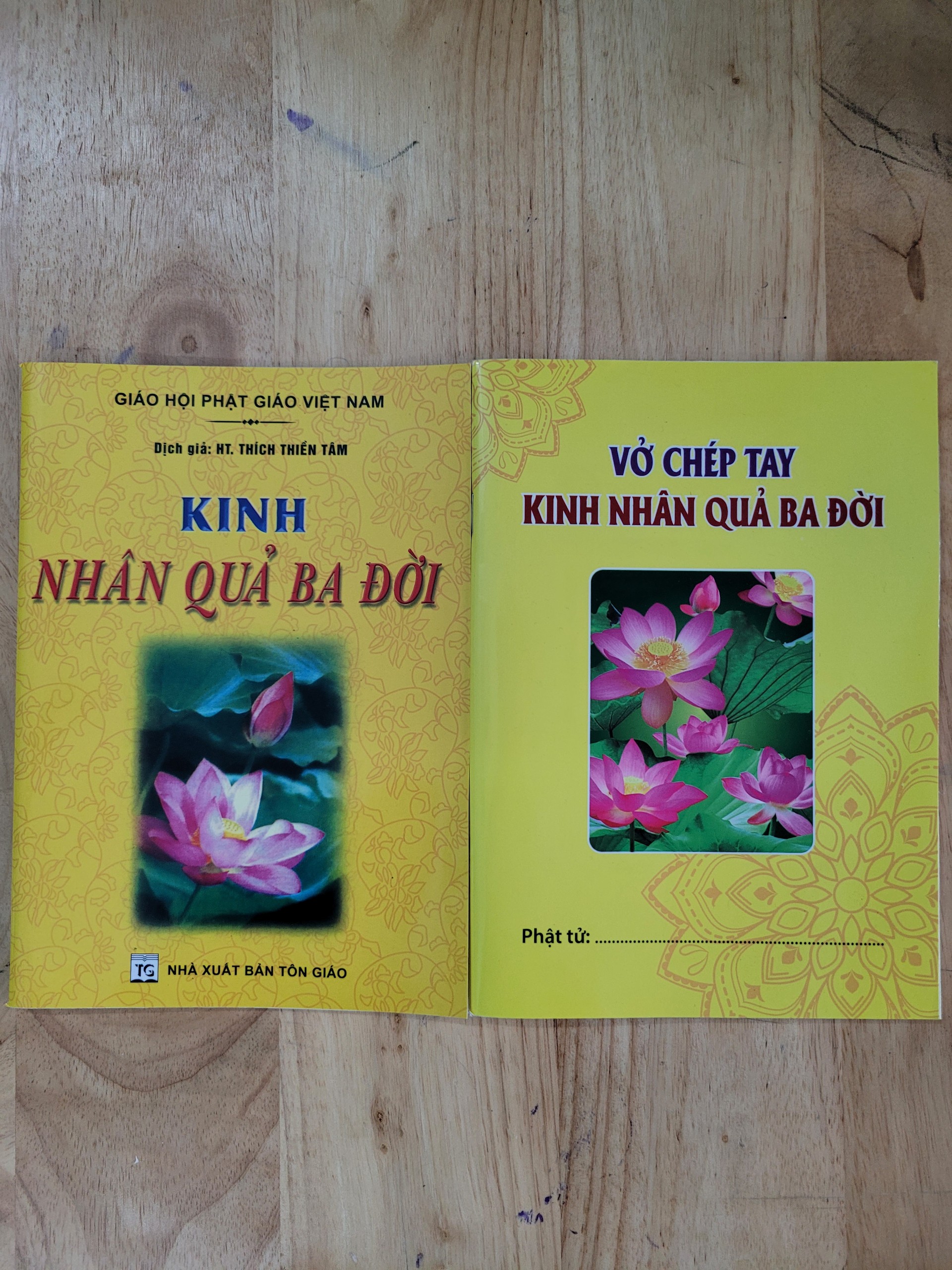 Sách- Kinh Nhân Quả Ba Đời