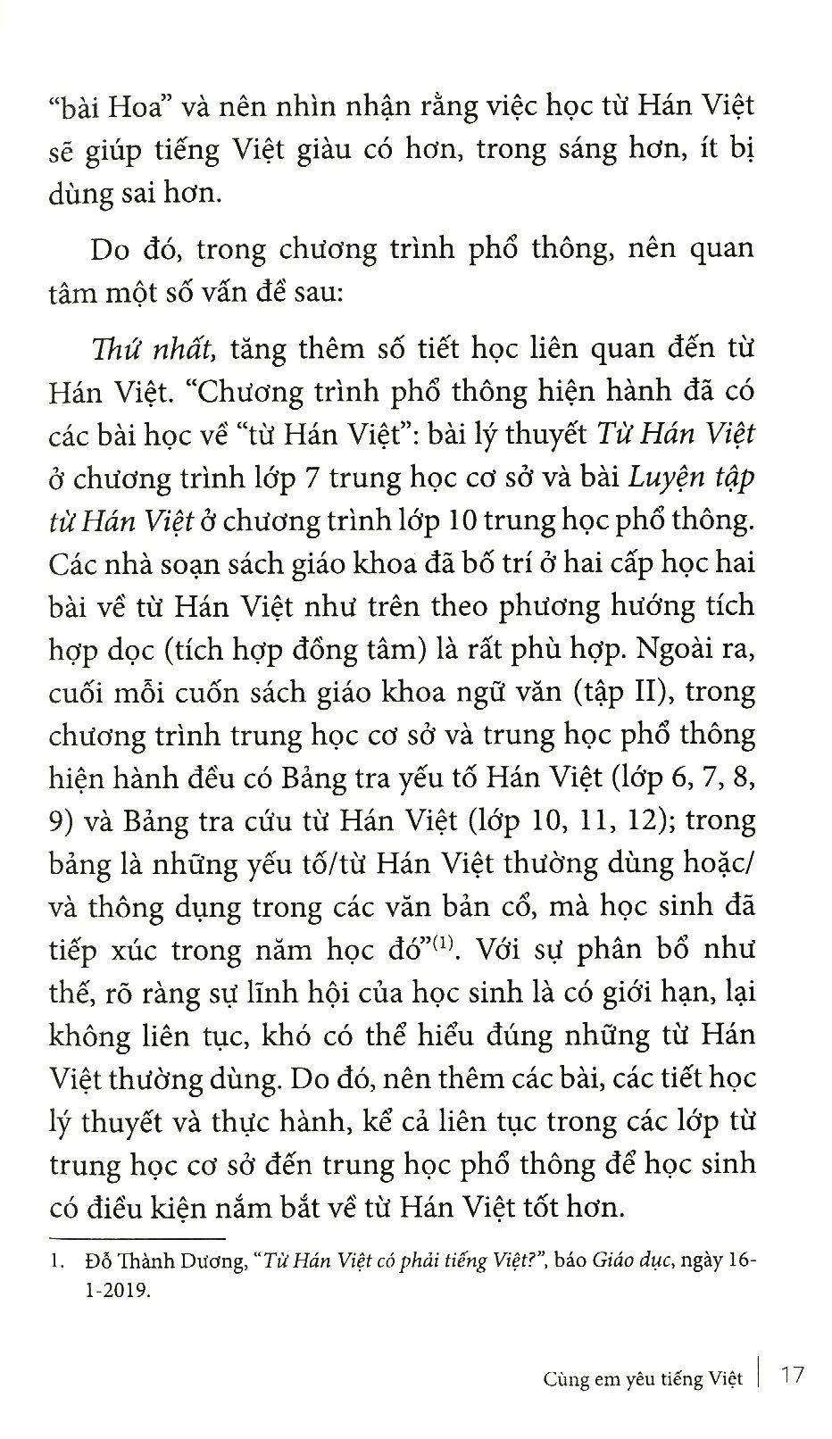 Cùng Em Yêu Tiếng Việt