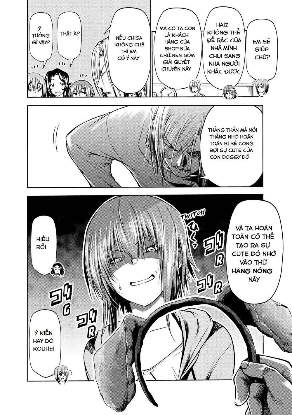 cô gái thích lặn - grand blue chapter 61.5 22