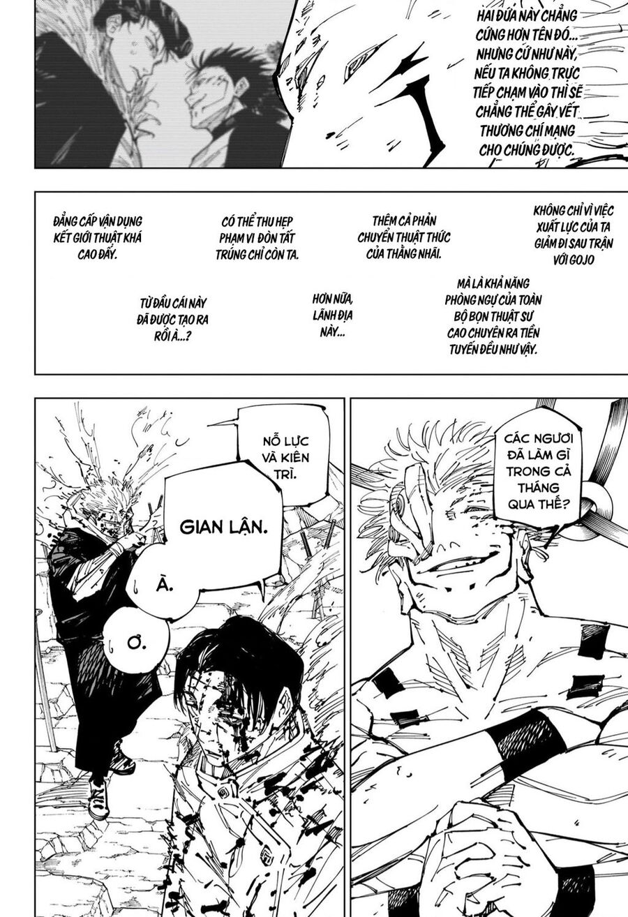 jujutsu kaisen - chú thuật hồi chiến chapter 250 16