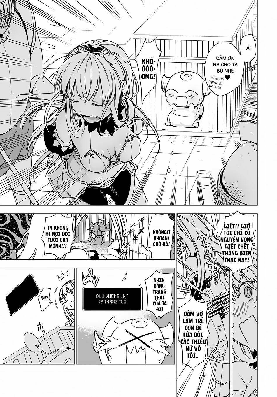 tôi lỡ trở thành mama của quỷ vương mất rồi! chapter 1 14