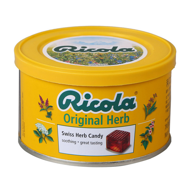 Combo 2 Kẹo thảo mộc Ricola hộp thiếc 100gr (Nhiều vị)