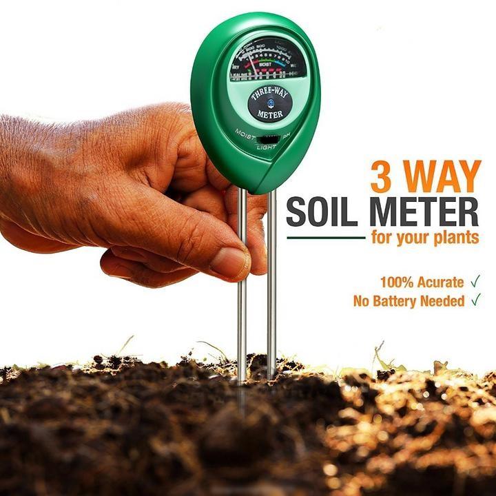 Máy đo độ PH đất 3 in 1