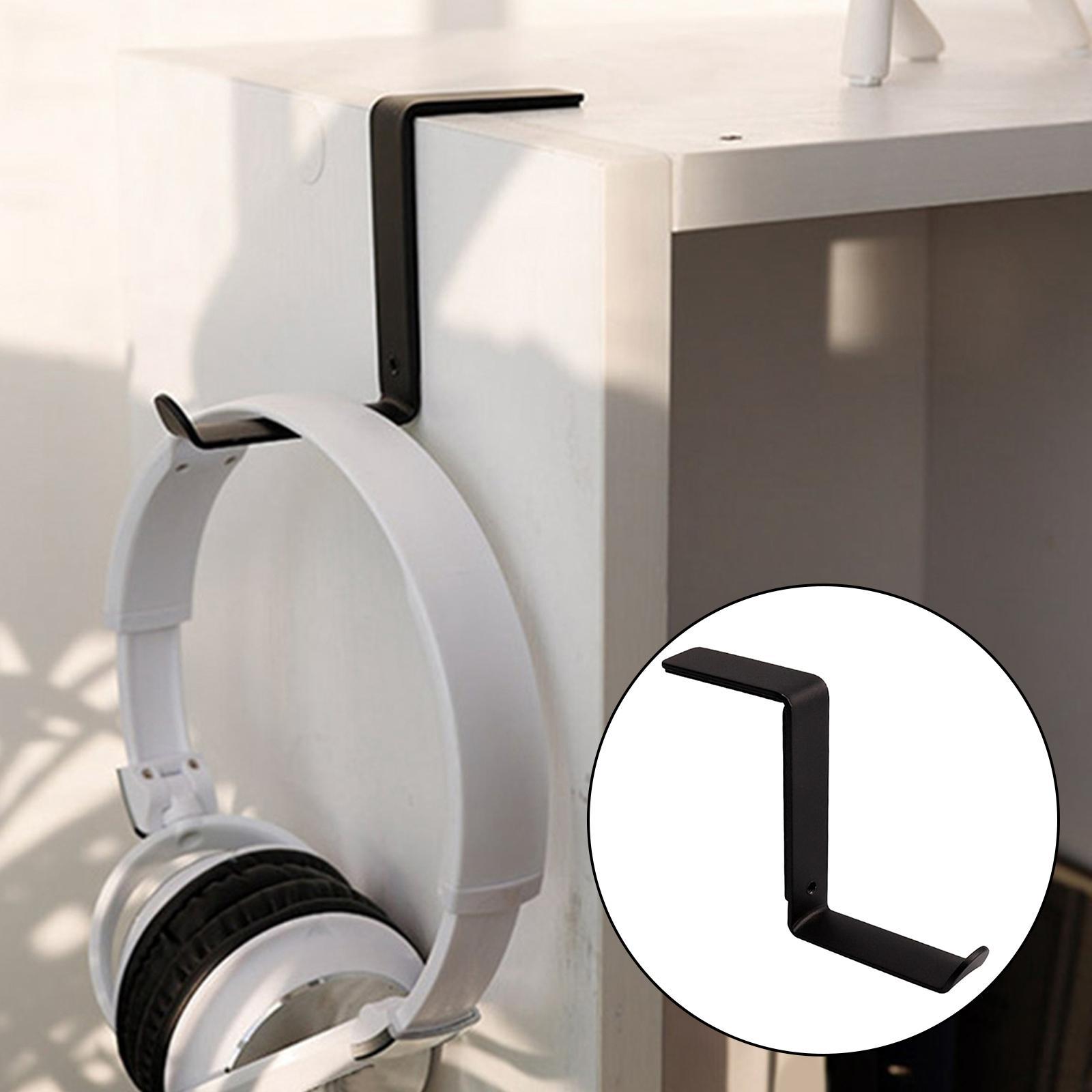 Acrylic Desktop Gaming Headphone Hanger Universal Clamp Holder Organizer