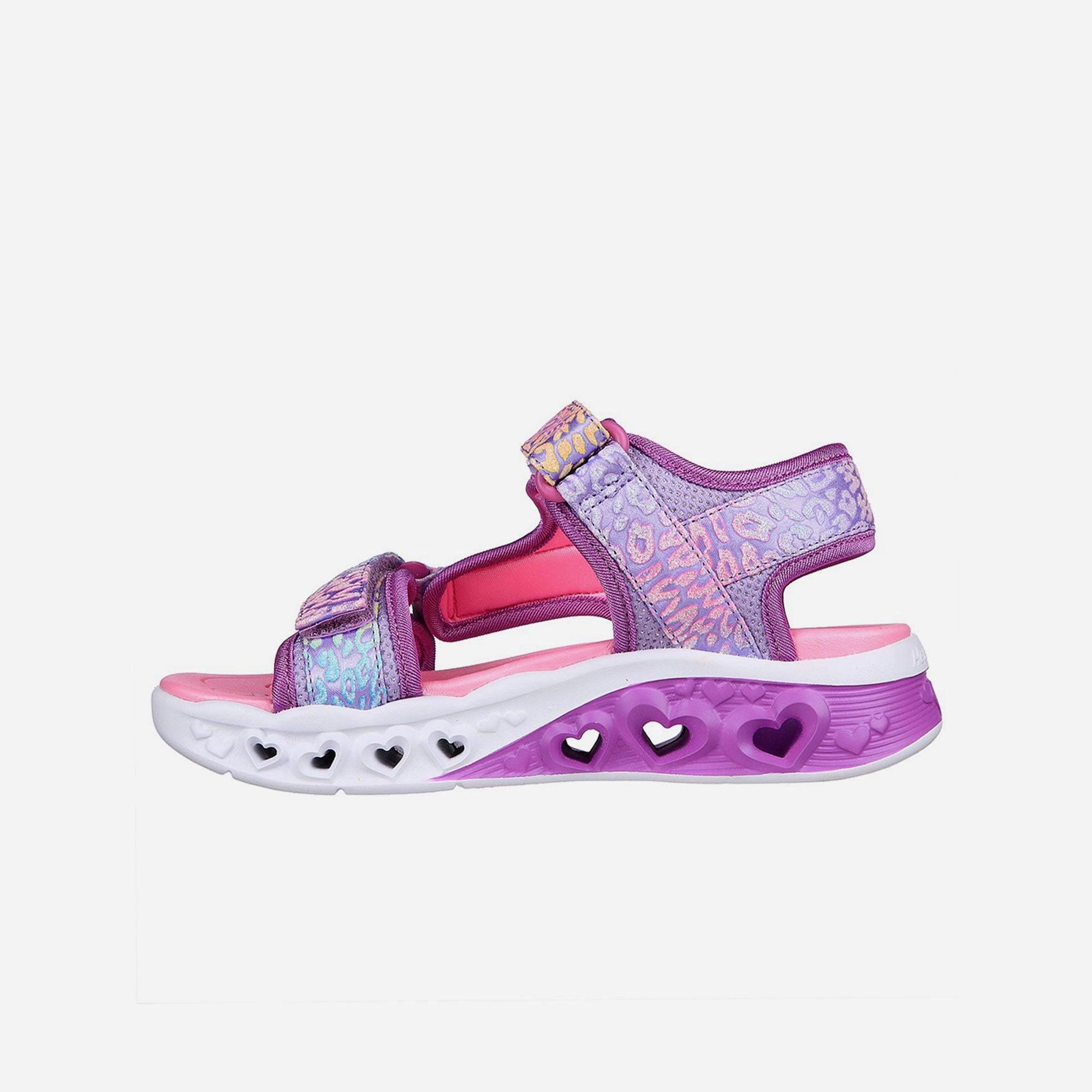 Giày sandal bé gái Skechers Flutter Hearts - 302967L-LVMT